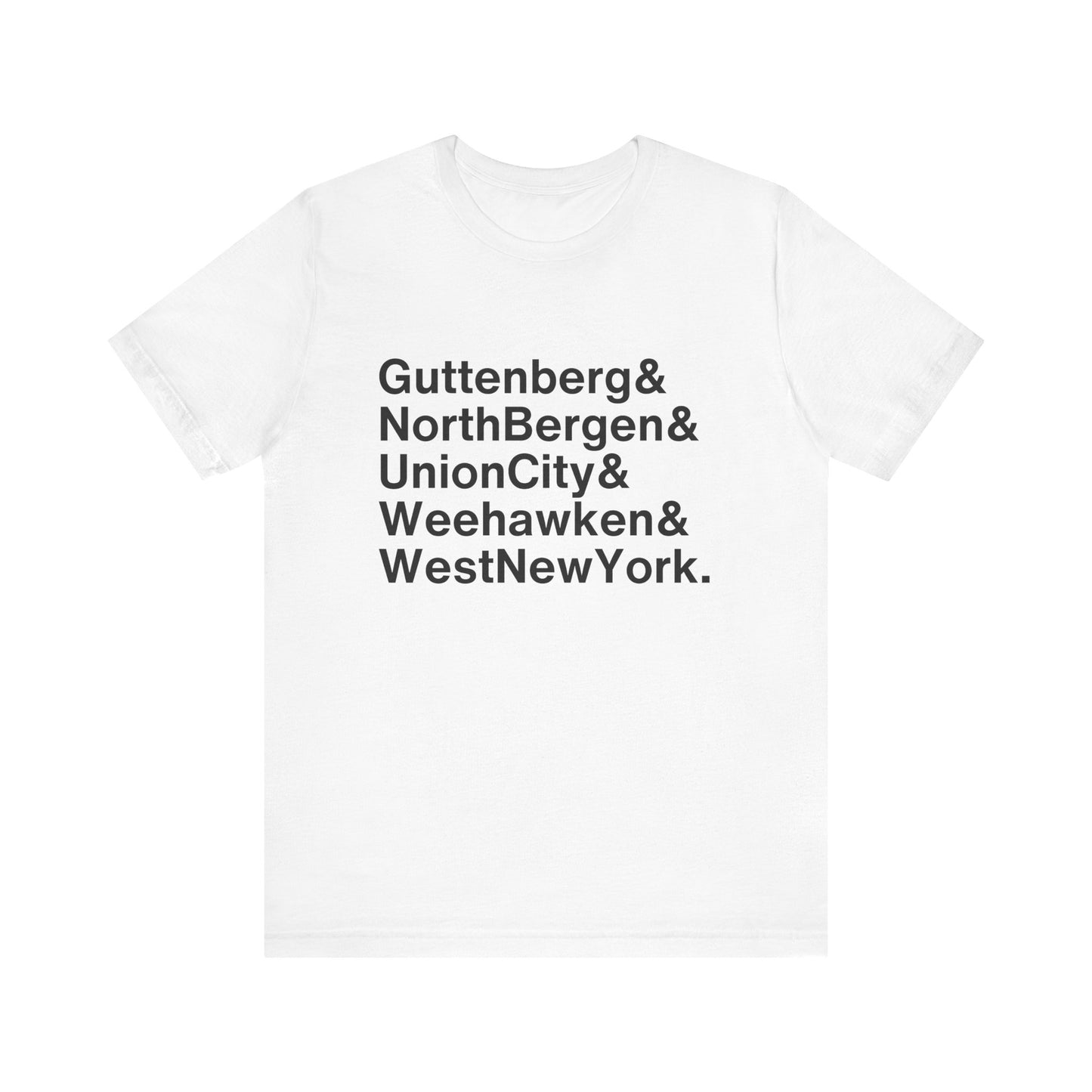 Ampersand Towns Tee