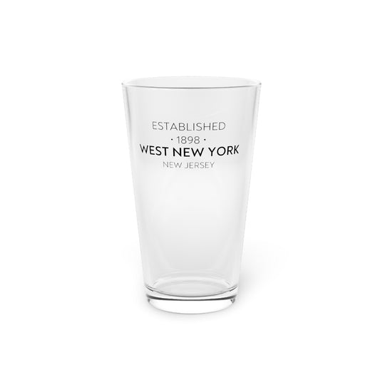 Established West New York Pint Glass