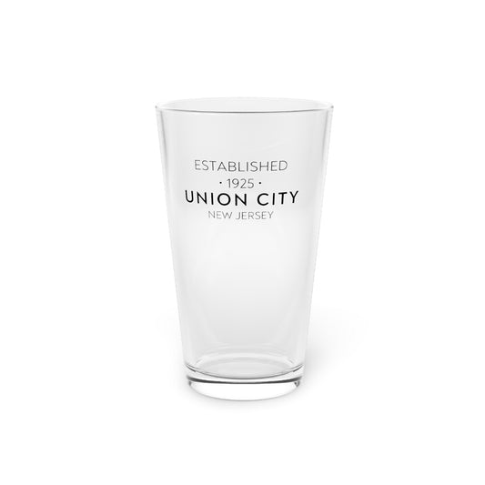 Established Union City Pint Glass