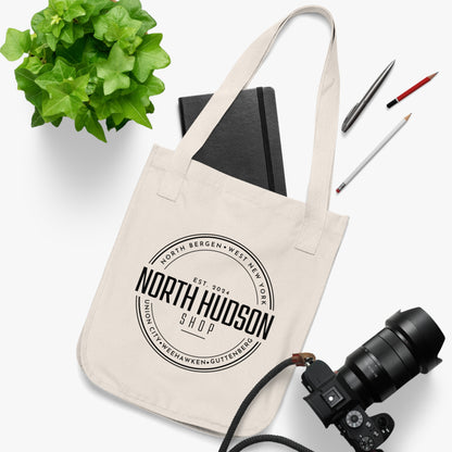 NoHud Shop Organic Logo Tote