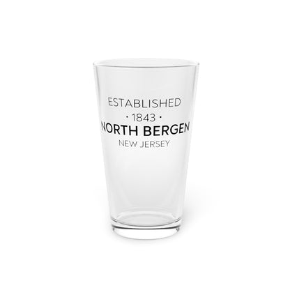 Established North Bergen Pint Glass