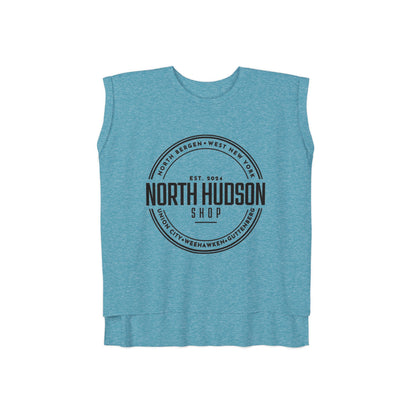 NoHud Shop Flowy Logo Muscle Tee